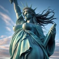 【300フォロワー記念】自由な女神【誰得？】 4枚目