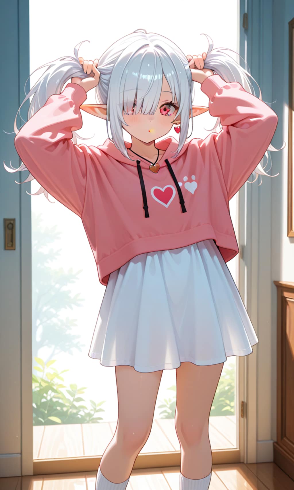 手ツインテールのシロネさん　後編