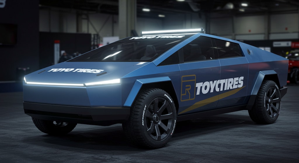 トーヨータイヤテスラサイバートラック