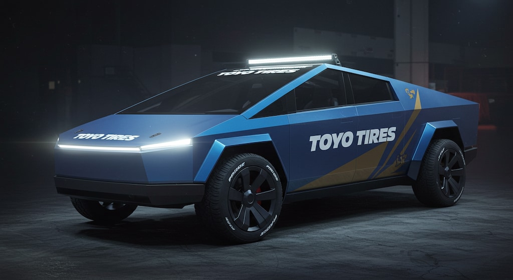 トーヨータイヤテスラサイバートラック