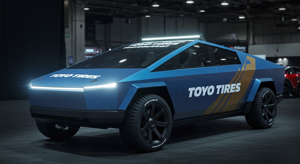 トーヨータイヤテスラサイバートラック