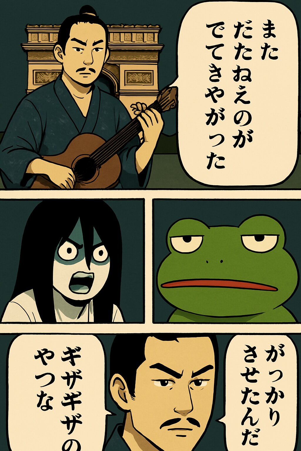 貞子をくにへかえそうとしたら