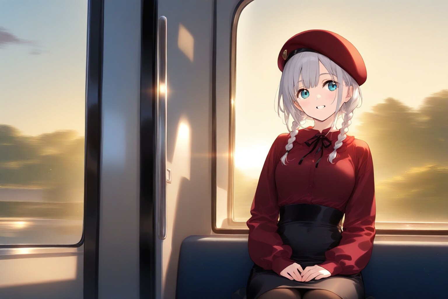 列車に揺られて