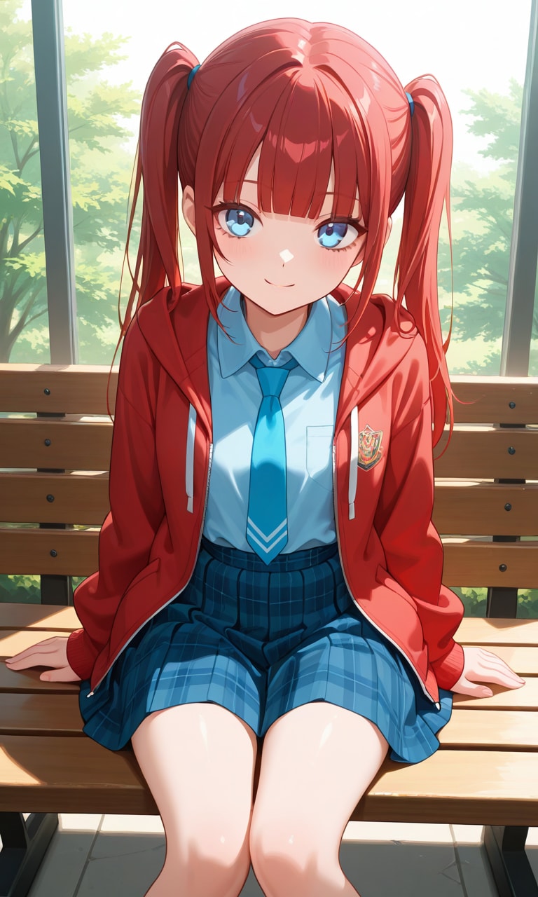 赤髪の女の子