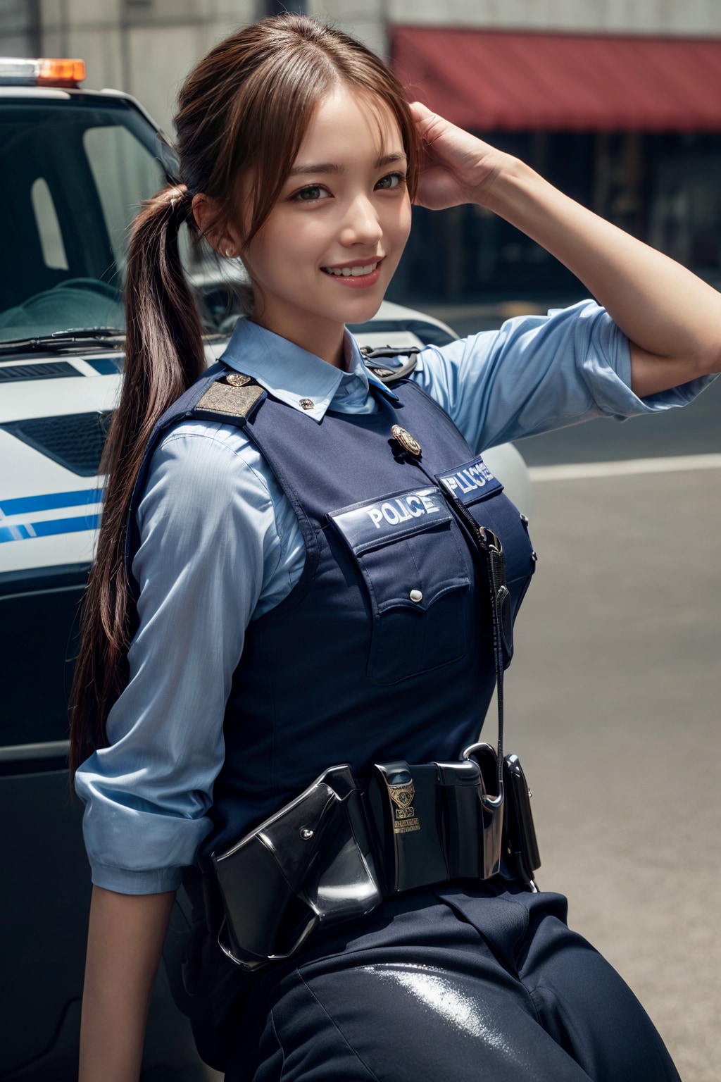 警察官のお姉さん
