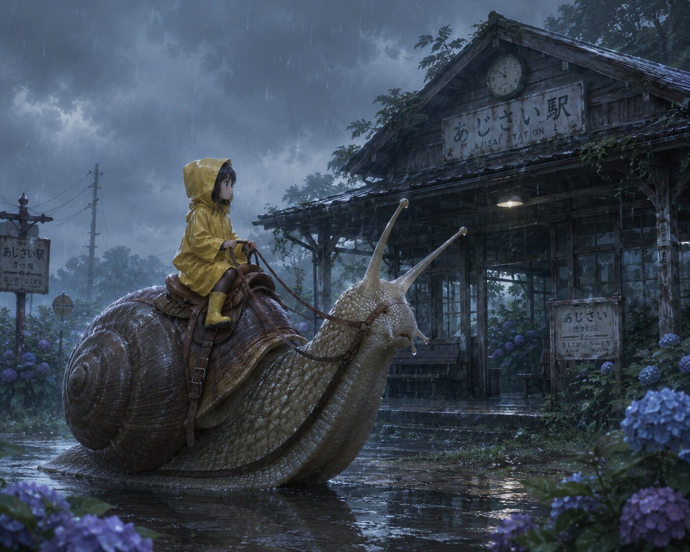 雨の日のお出かけ