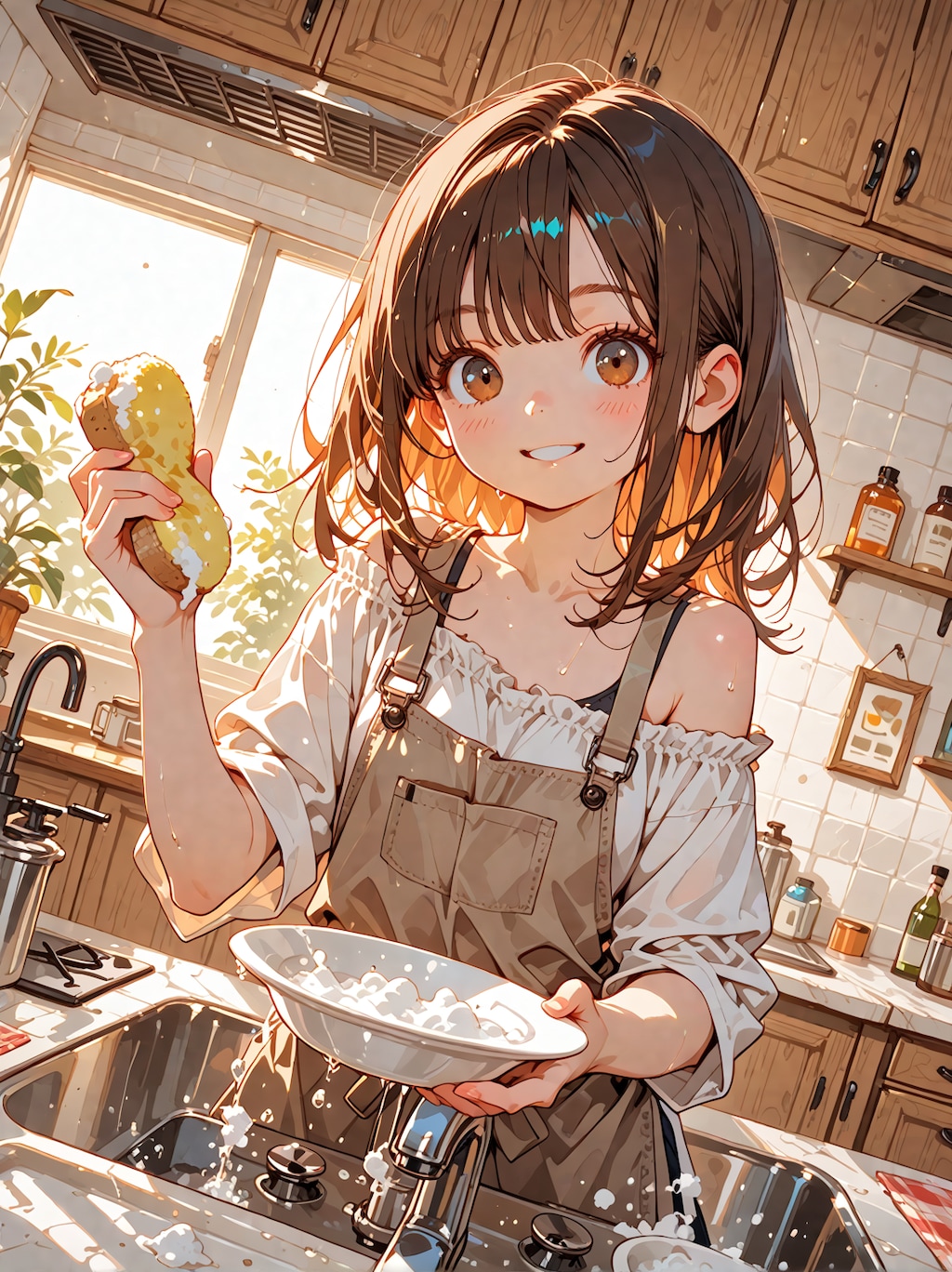 皿洗い