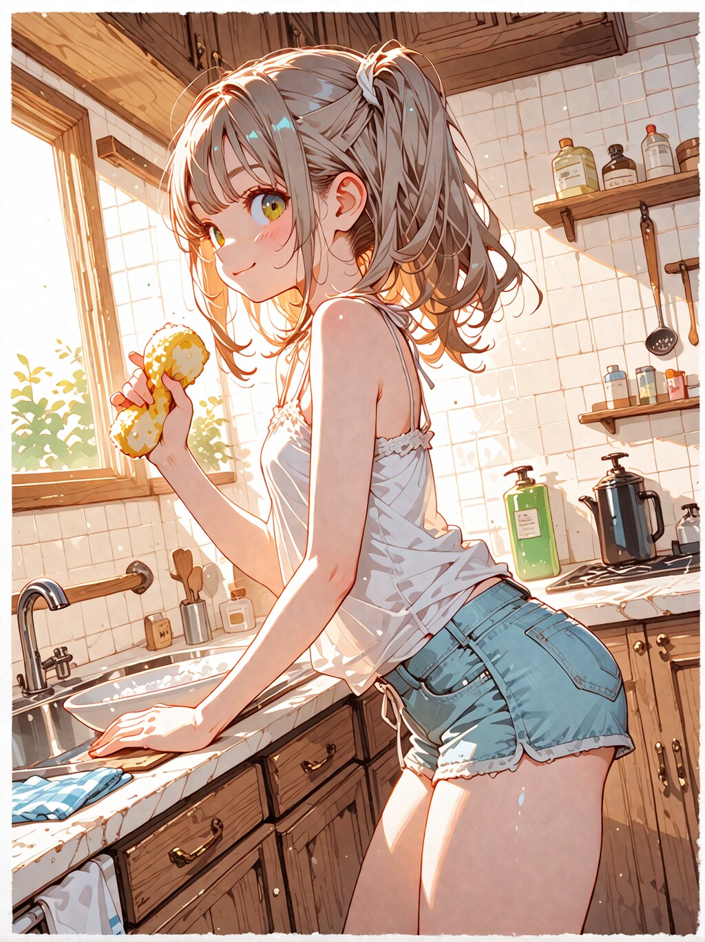 皿洗い