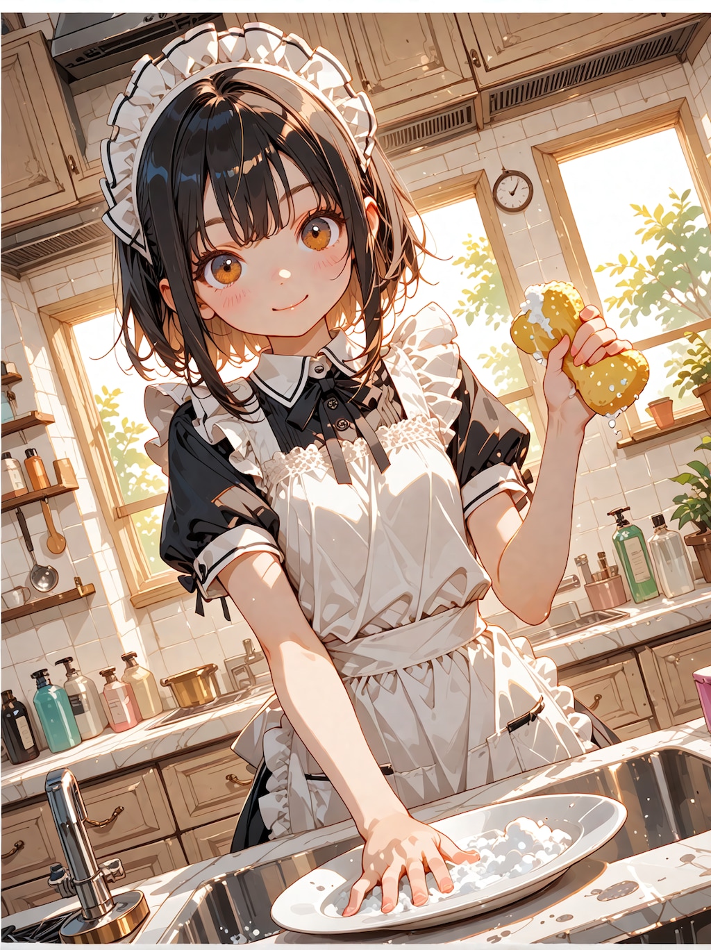 皿洗い