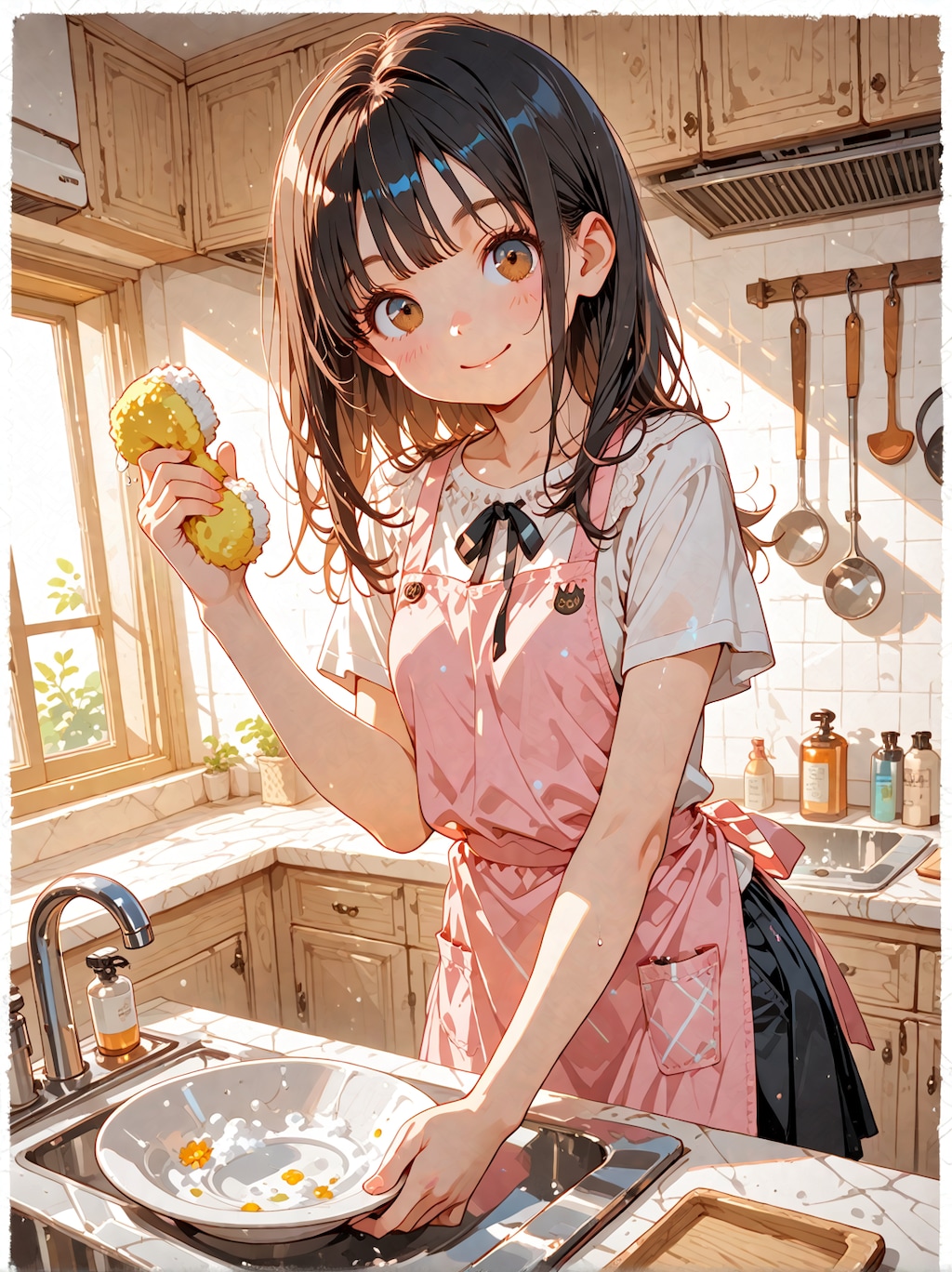 皿洗い