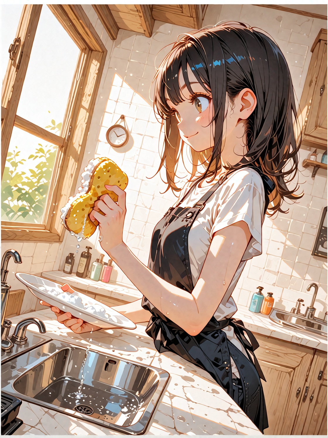 皿洗い