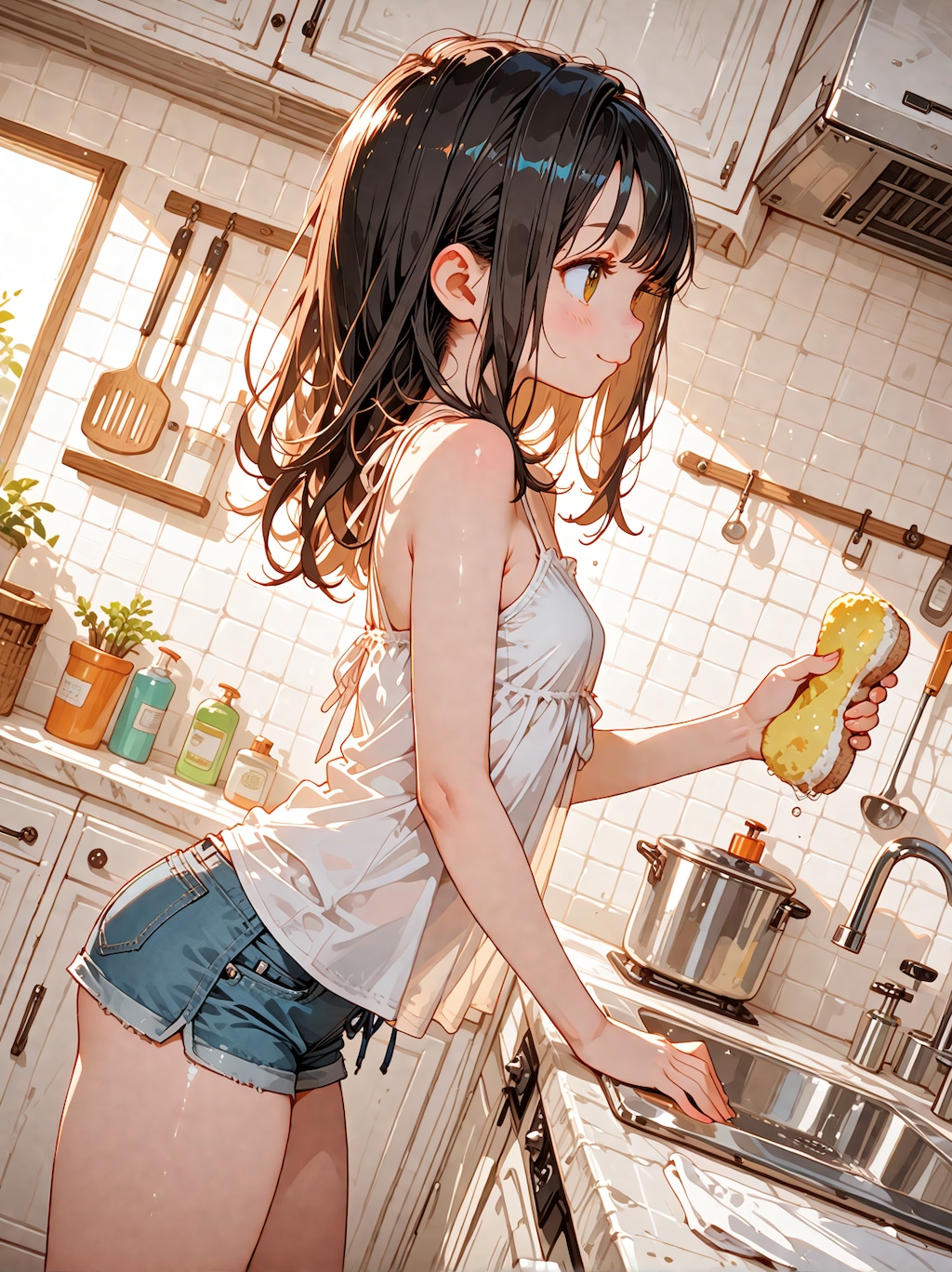 皿洗い
