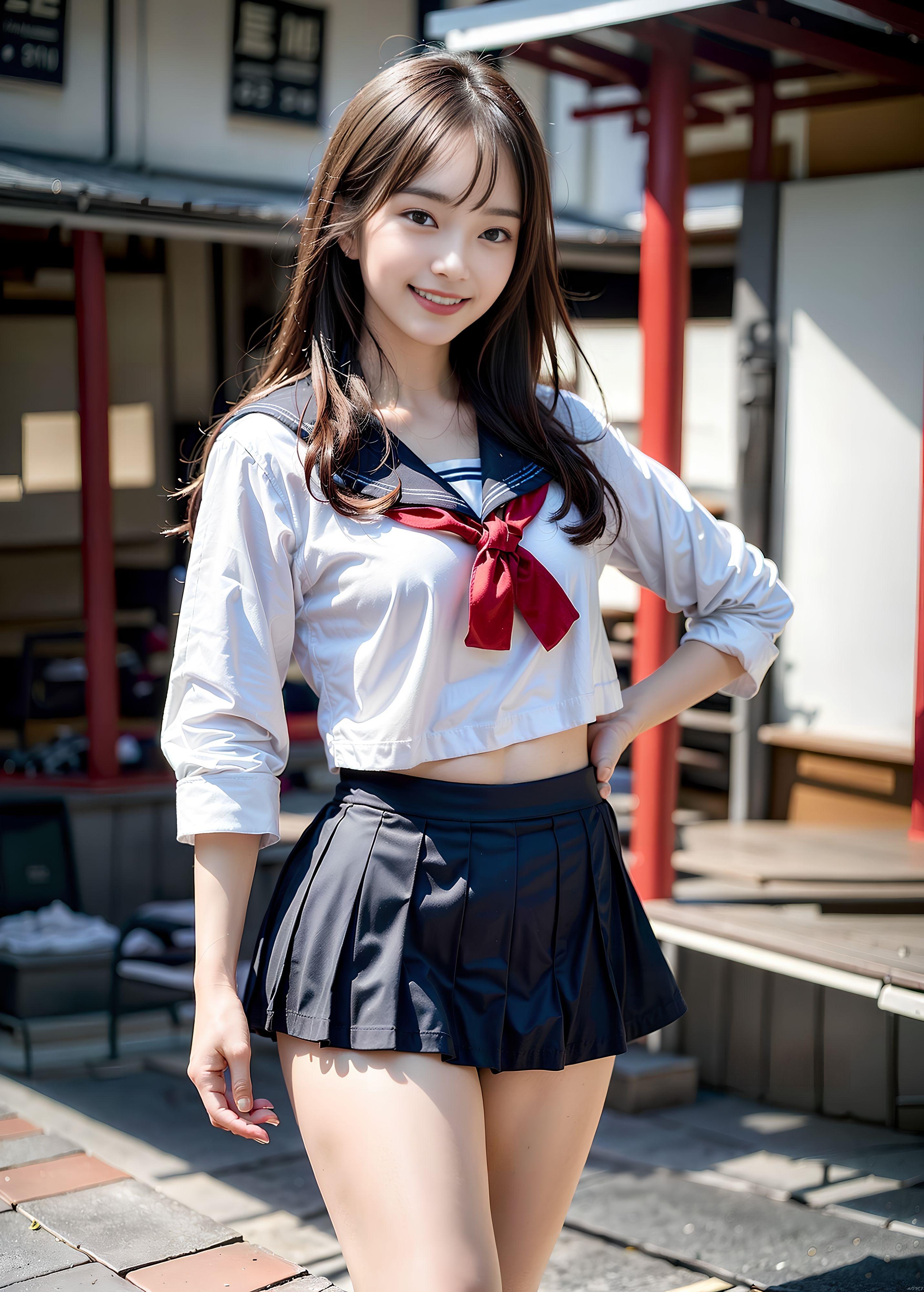 セーラー服！！