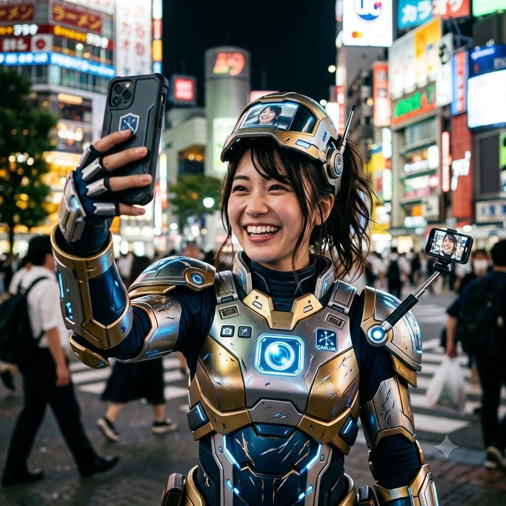 自撮り星座の聖衣と聖闘士