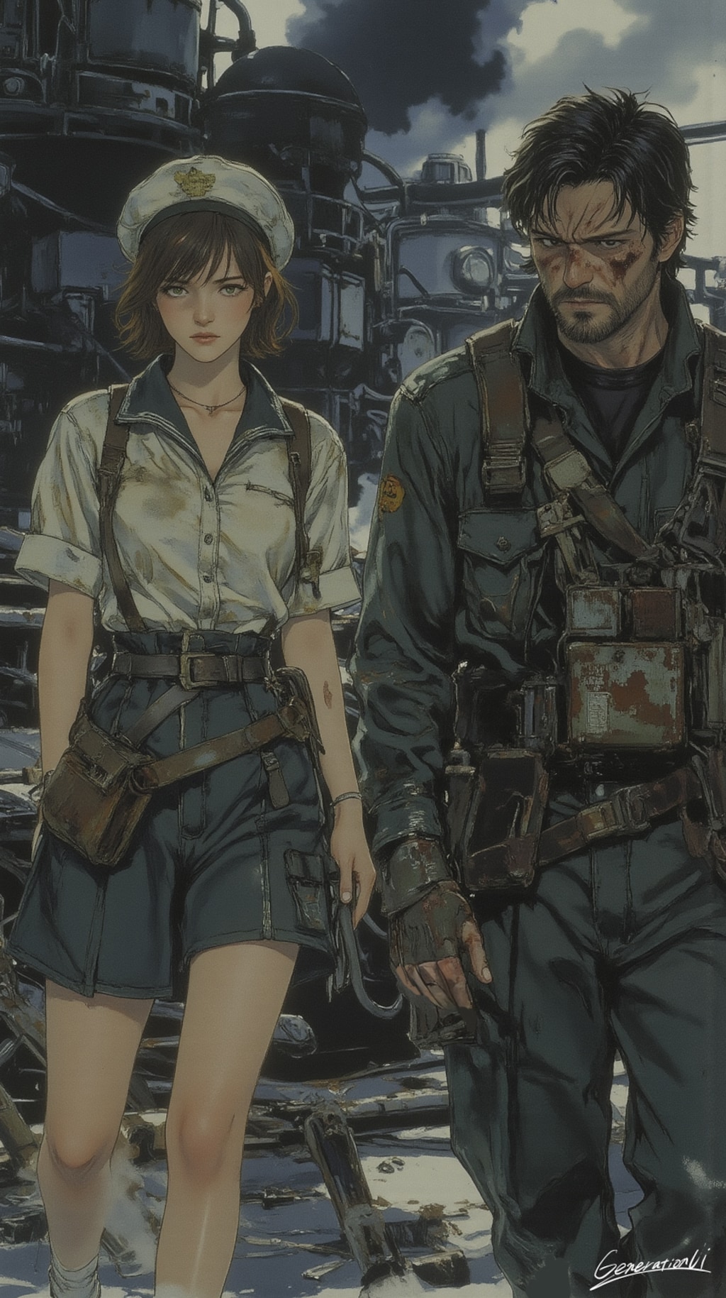 汚れた制服と傷だらけの誇り／スマホ壁紙アーカイブ