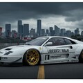 リバティーウォークF40のドリ車 4枚目