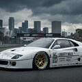 リバティーウォークF40のドリ車 2枚目