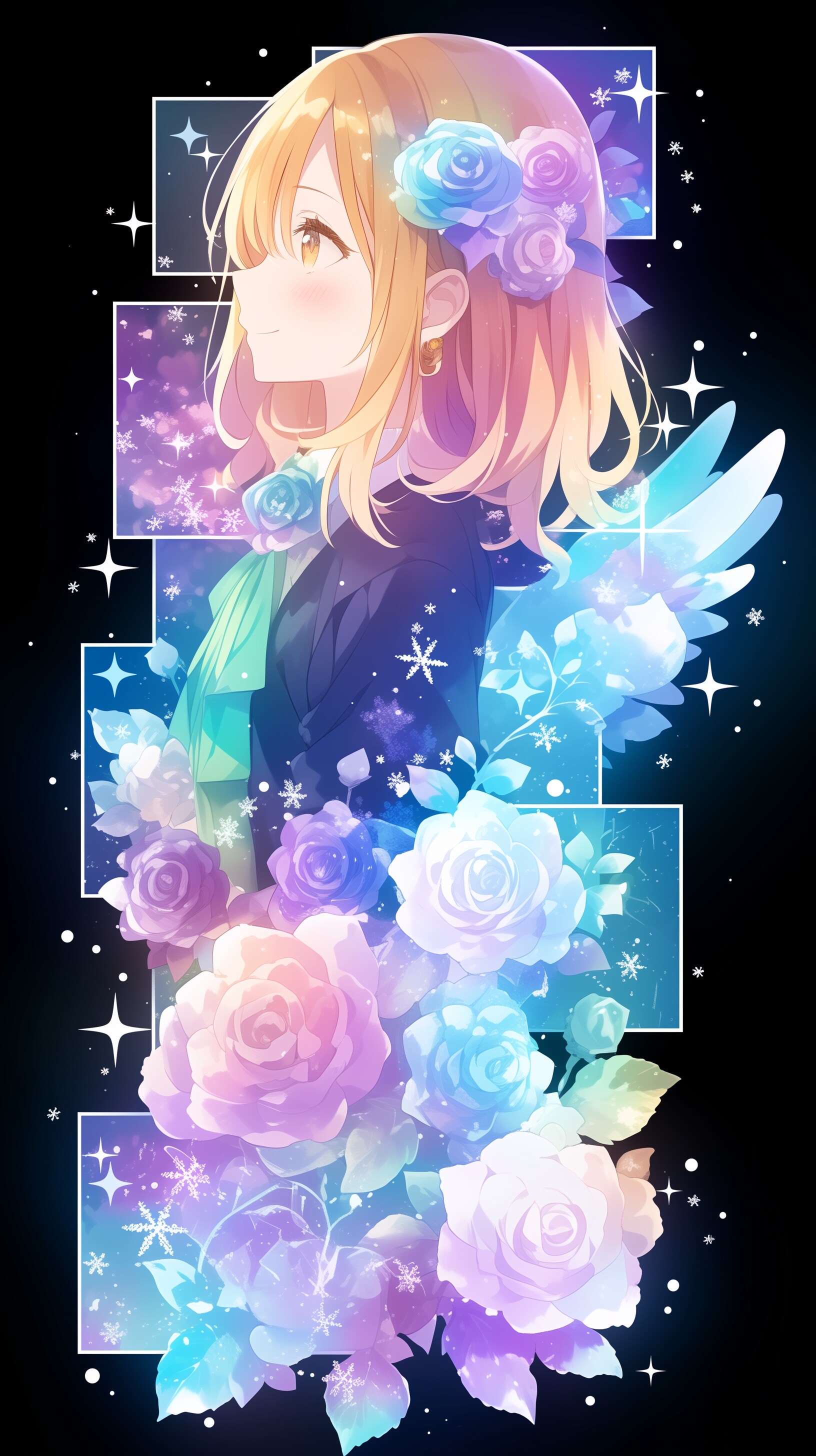 薔薇の乙女 | の人気AIイラスト・グラビア