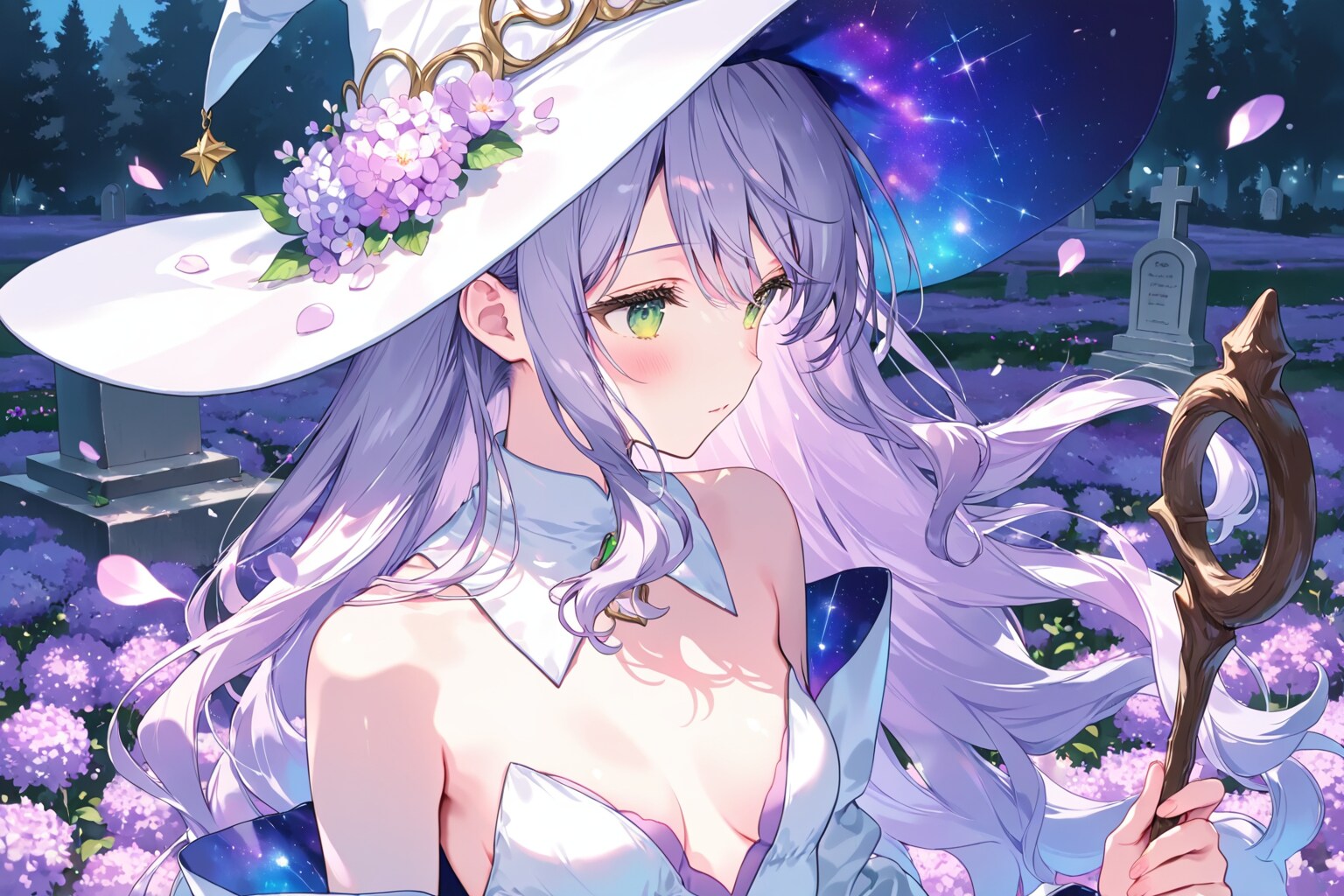 LILACちゃんの花畑を出す魔法