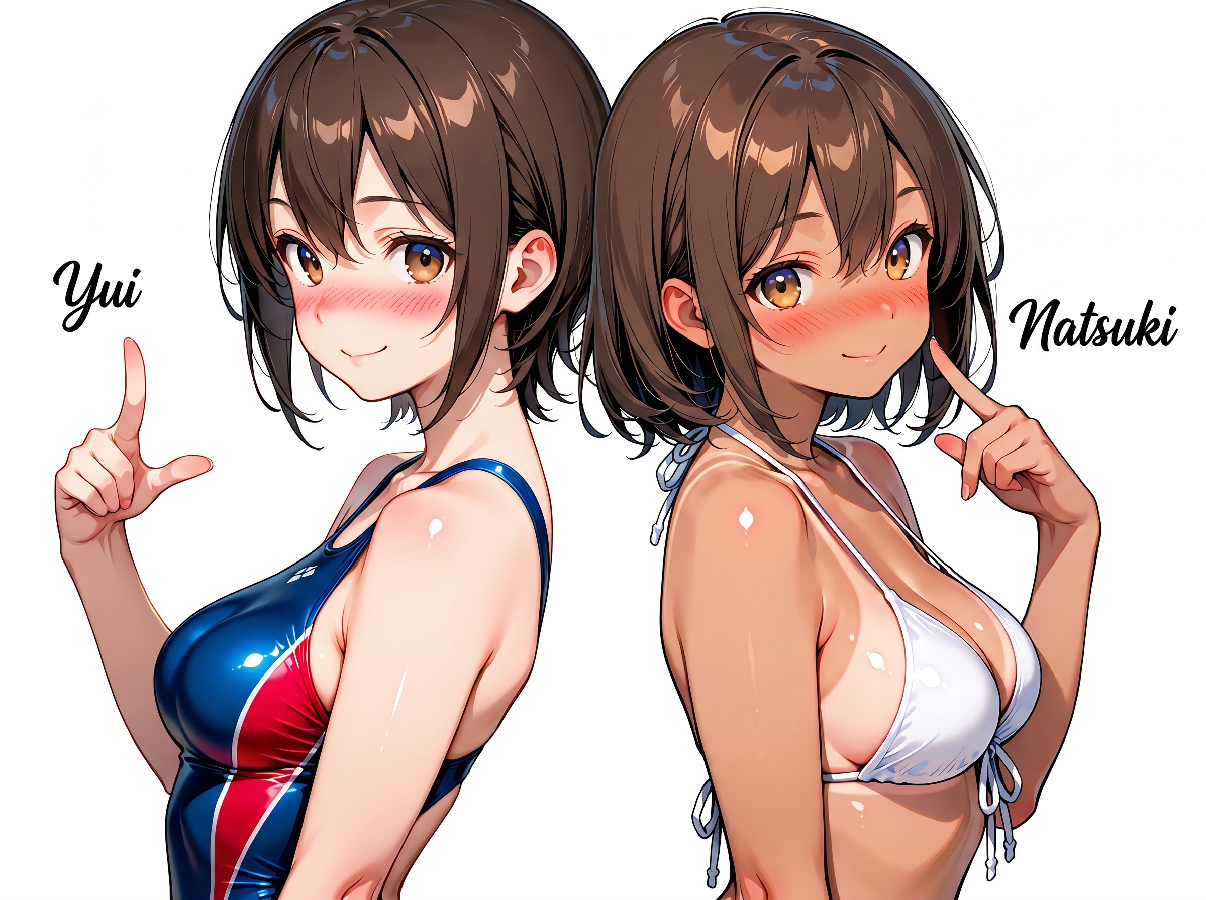 癖を分け与えられたうちの子2人