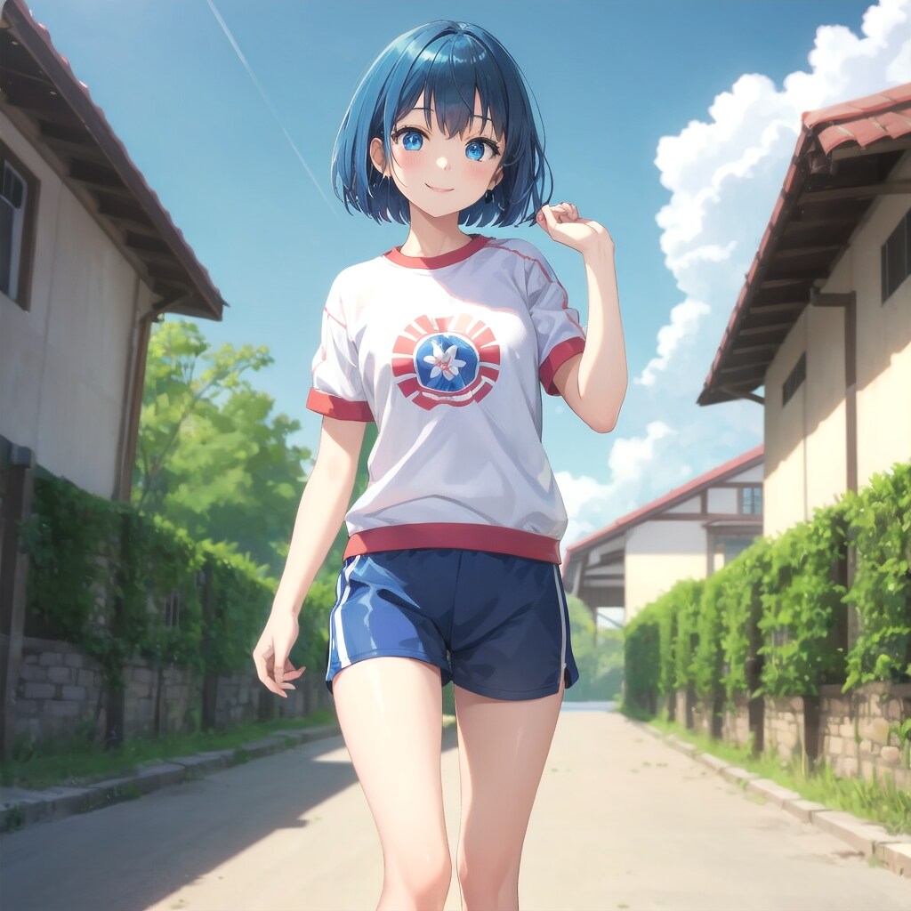 しばれる日体操服のあいちゃんや　弾