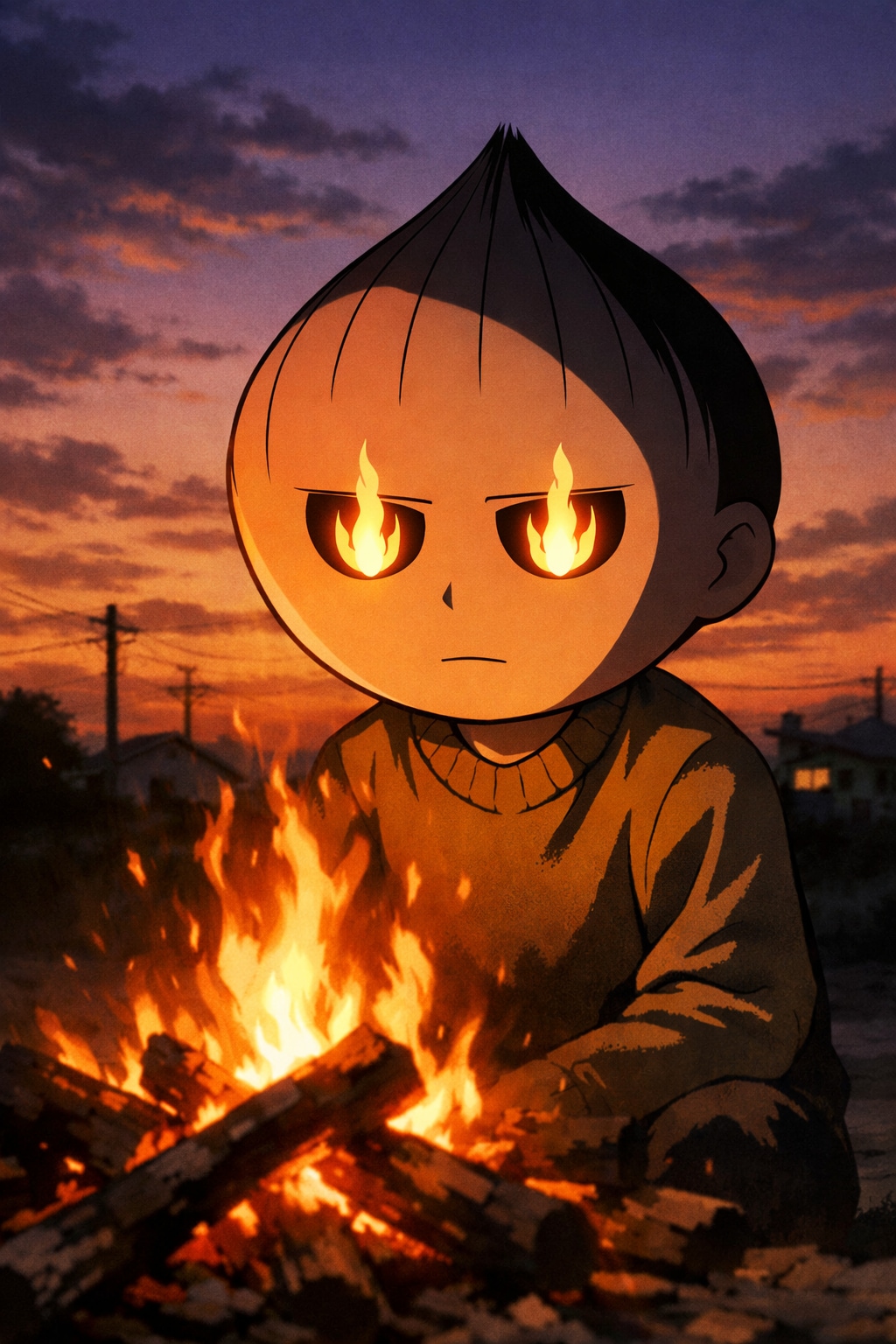 家が火事になったのでお祈りする永沢くん | の人気AIイラスト・グラビア