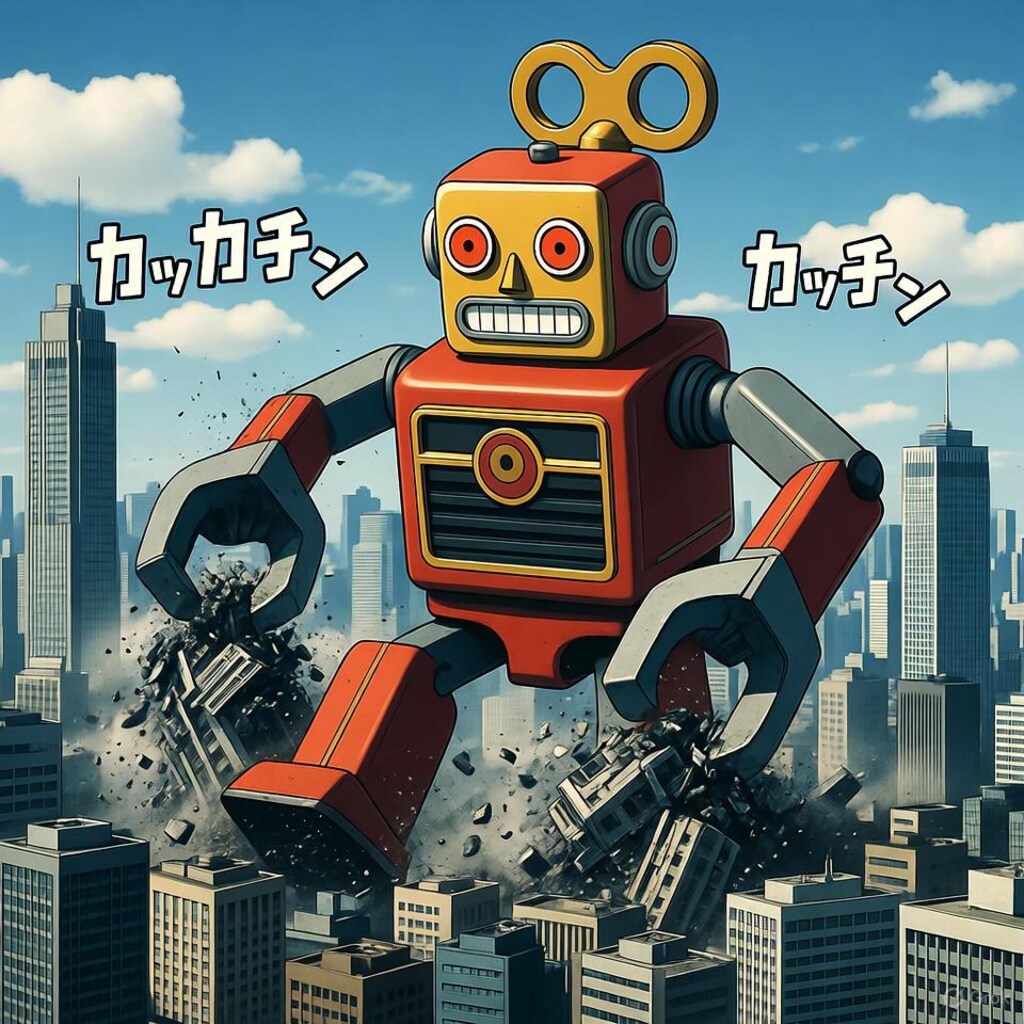 破壊ロボカチカチ