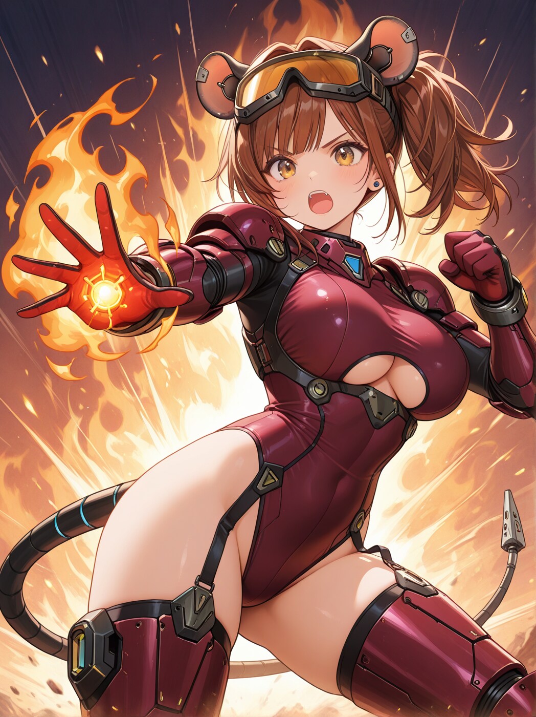 アタシの右手が焔を纏う！！