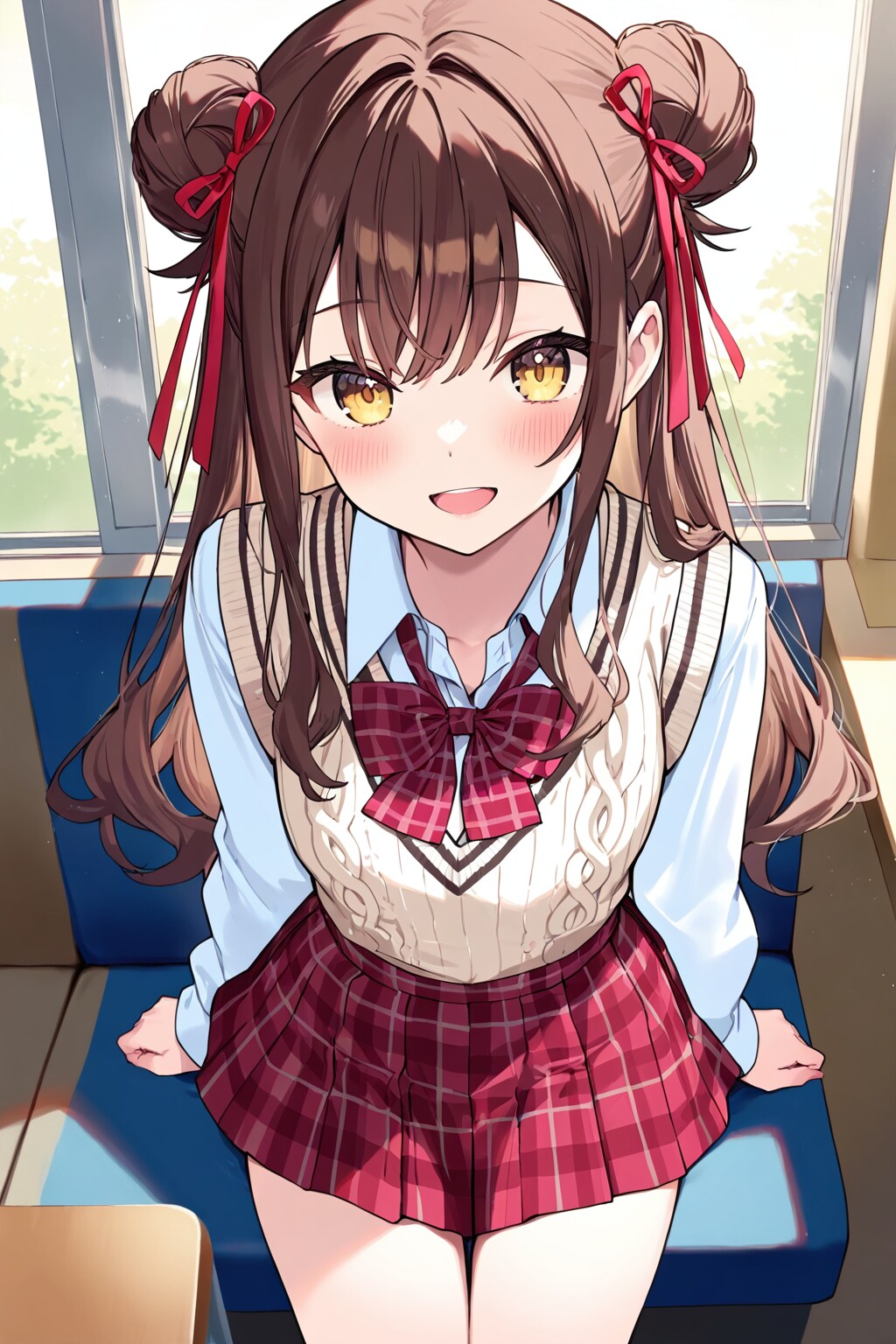 茶髪ちゃん