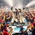 勝利の美酒美酒🍾🍾 8枚目