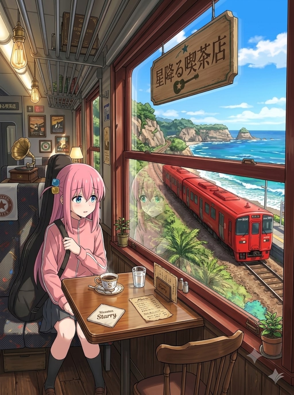 リゾート喫茶（客車改造）