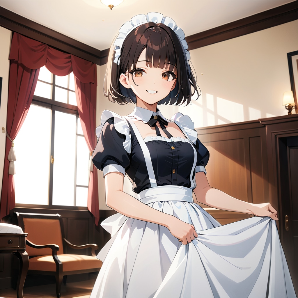 シーツかエプロンかどっちでしょうか？ | の人気AIイラスト・グラビア