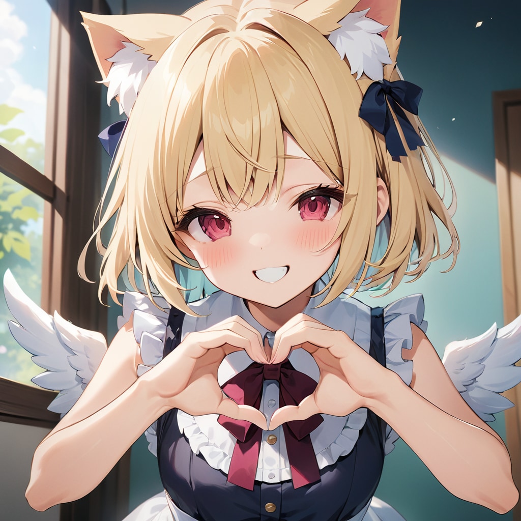 萌え萌えきゅんなハートハンド、ケモ耳娘さん