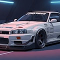 トーヨータイヤR34GT-R 4枚目