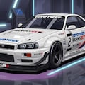 トーヨータイヤR34GT-R 2枚目