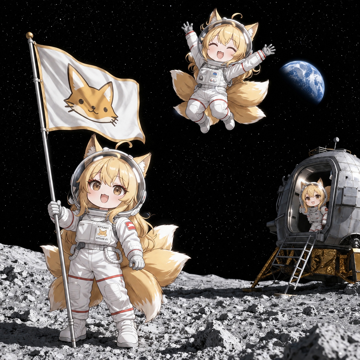 7/20　月面着陸の日