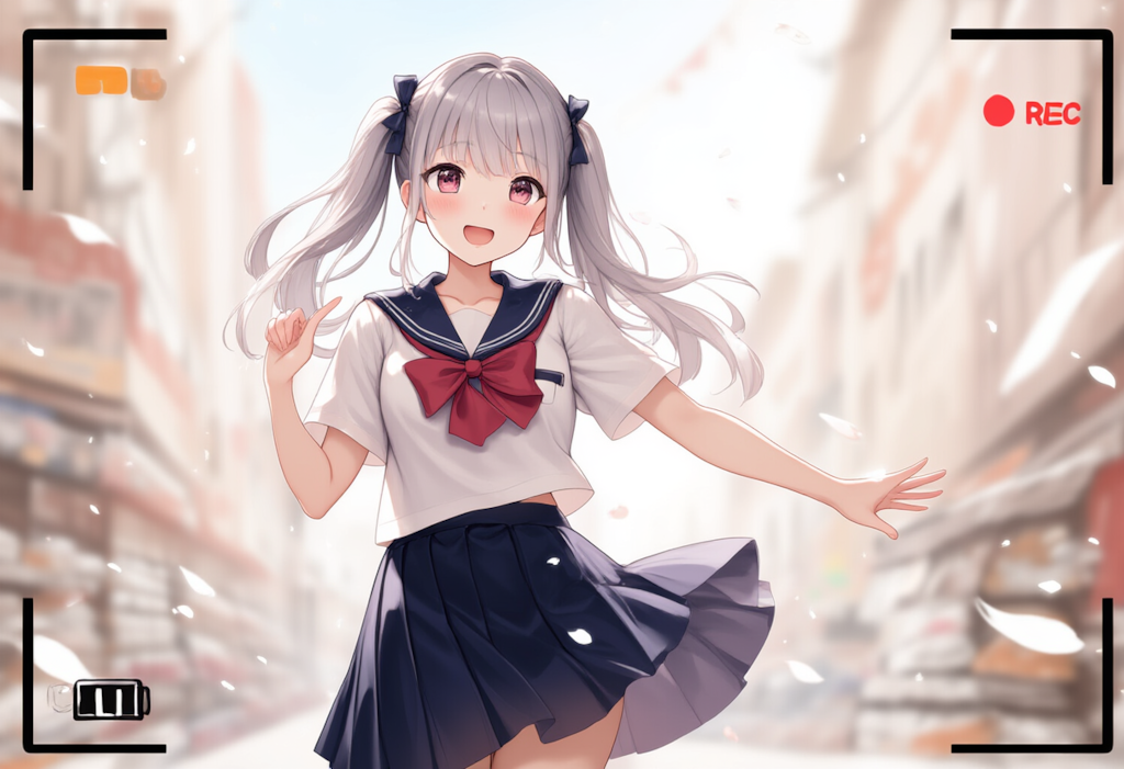 可愛く撮ってよ!