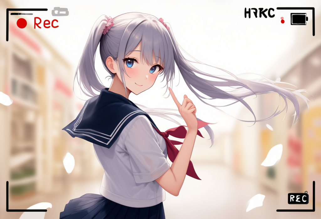 可愛く撮ってよ!