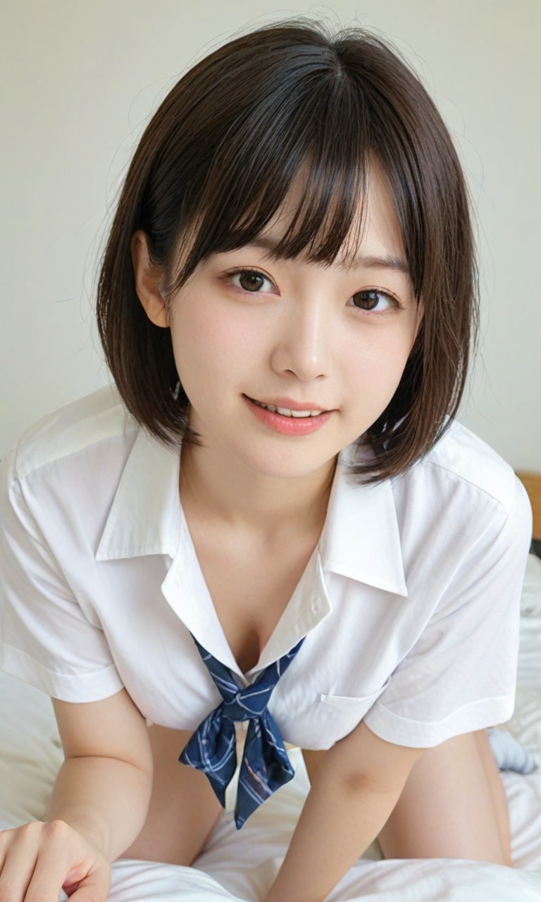 制服美少女