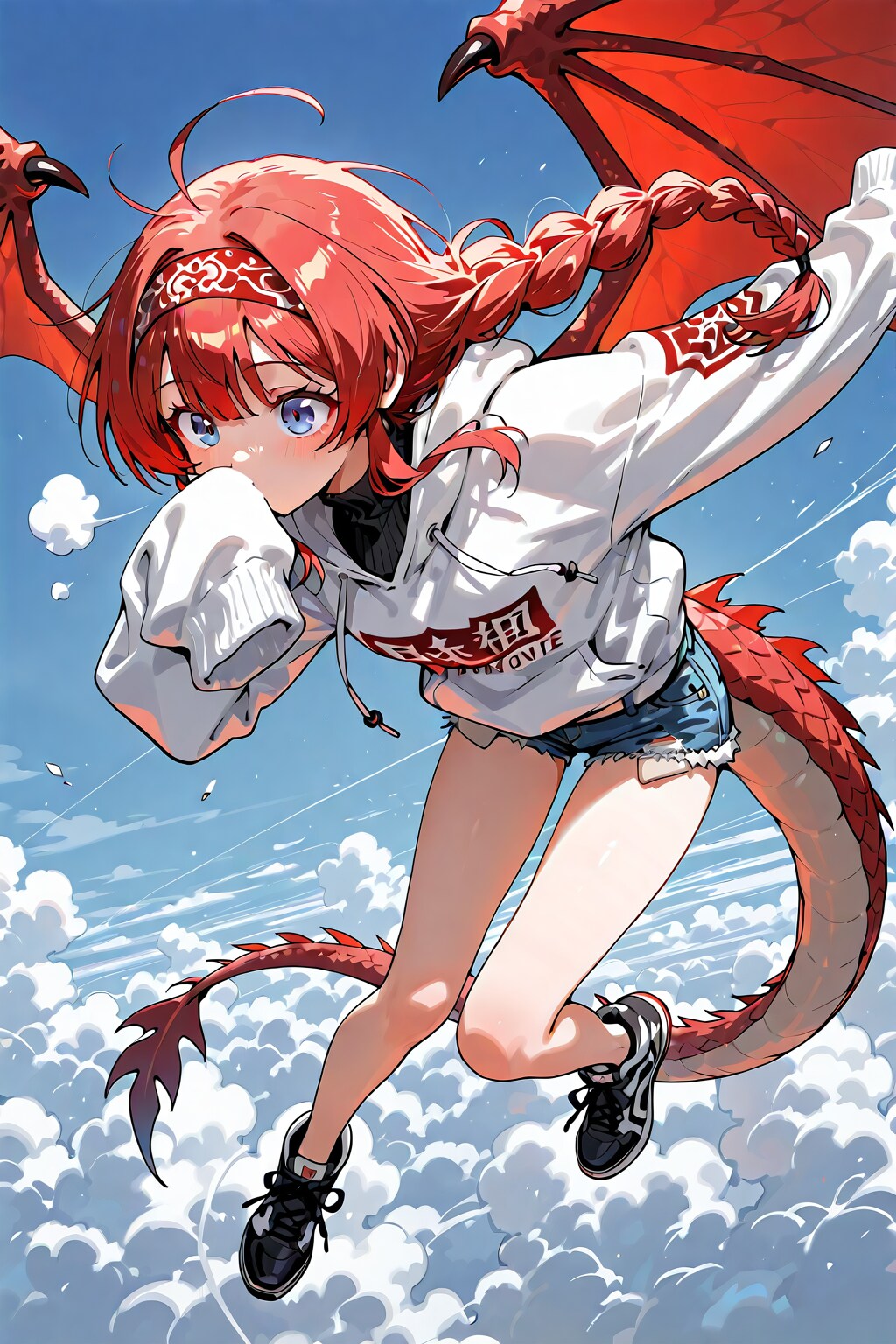 ドラゴン小織くん（角無し）参上！ | の人気AIイラスト・グラビア