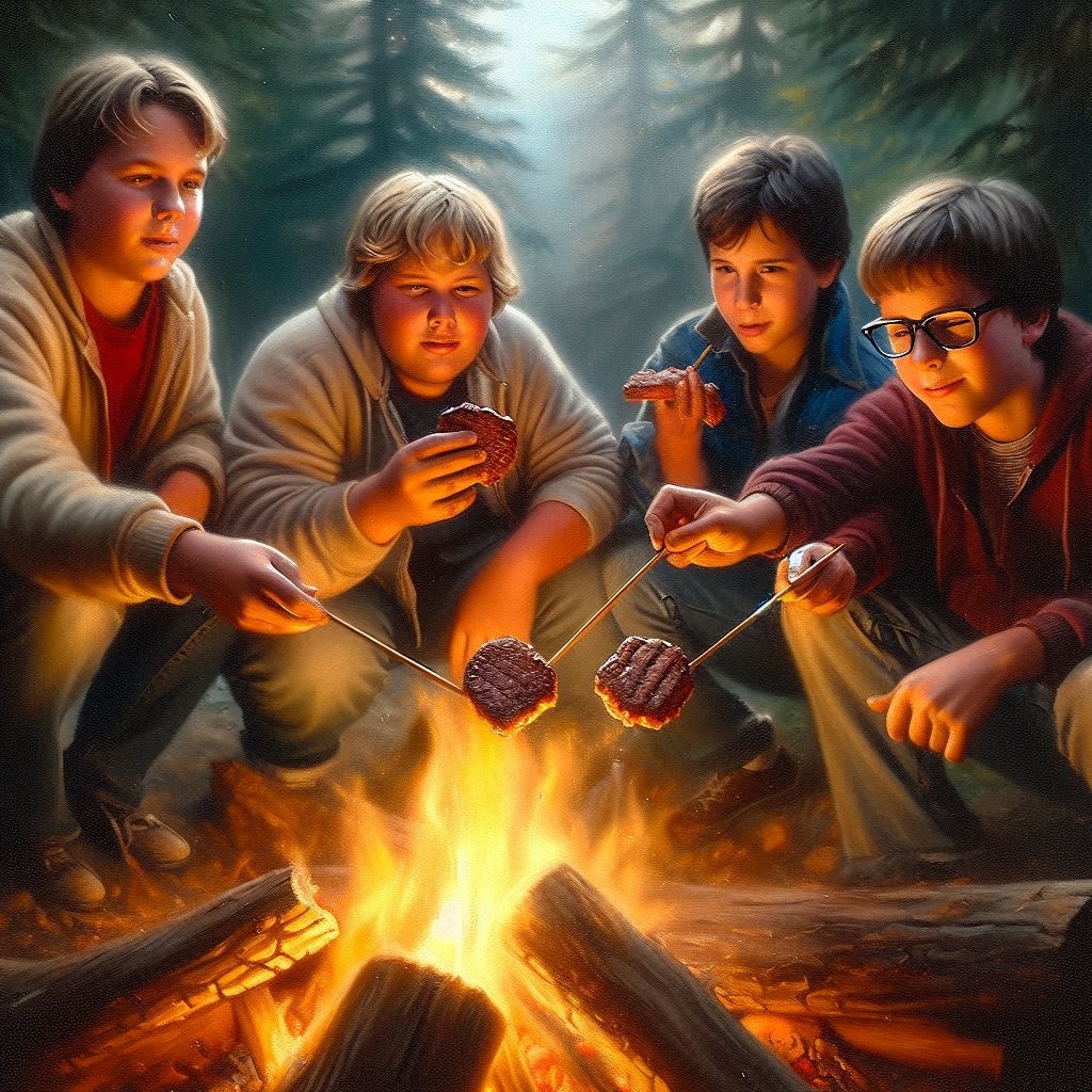 『スタンド・バイ・ミー』の焚き火