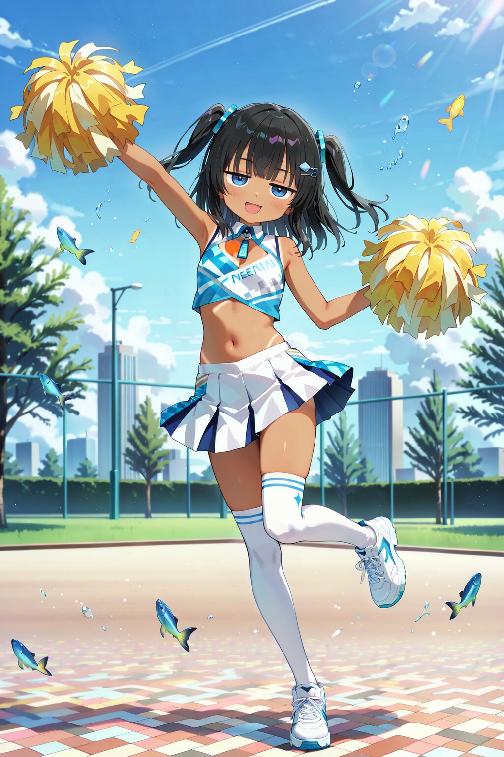 チアリーダーこなつちゃん