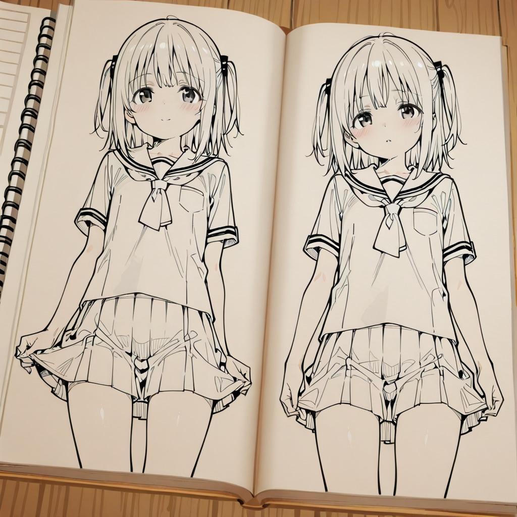 下書き | の人気AIイラスト・グラビア
