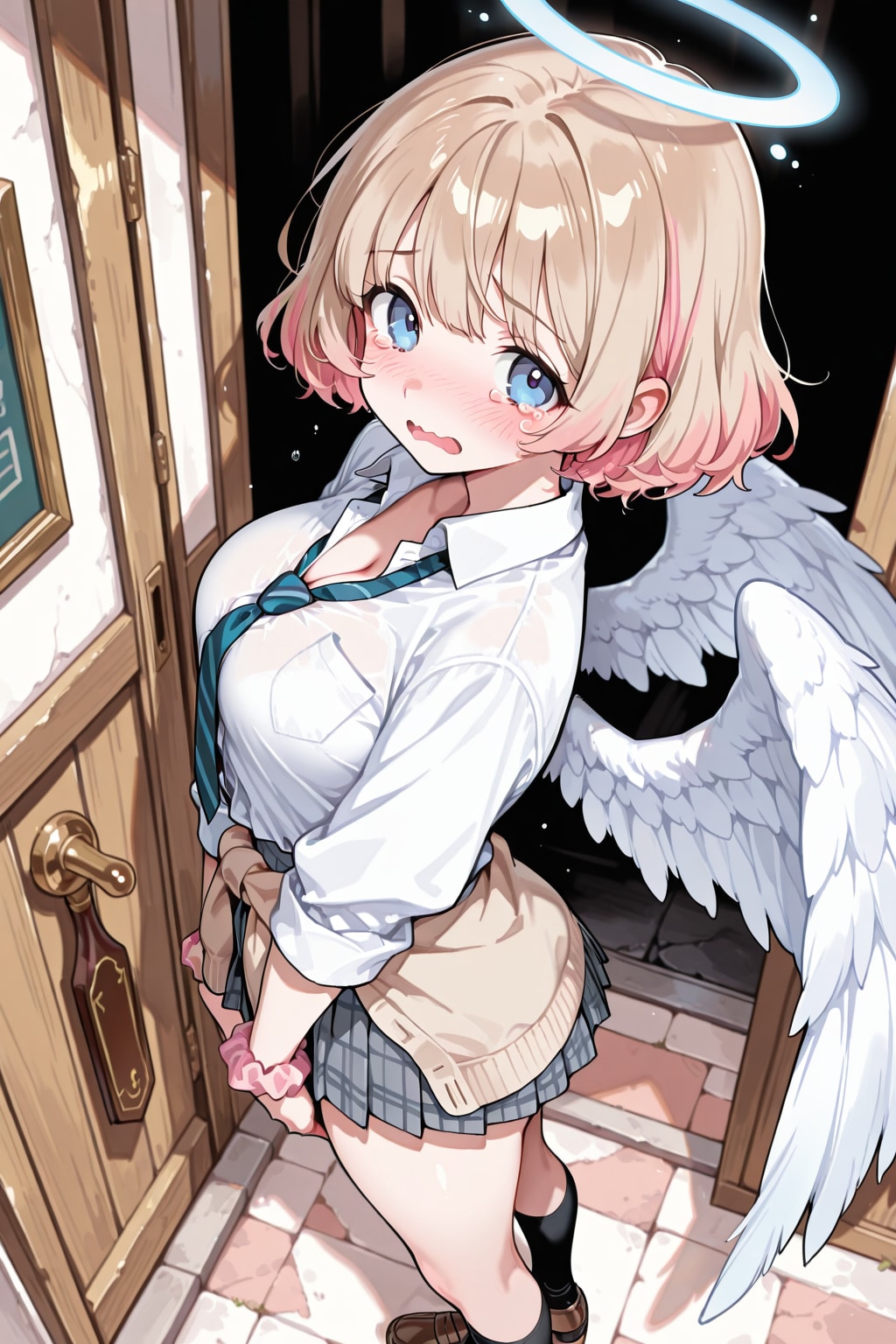 あっあのう…　何なのですかこの淫らな衣装は…