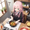 作る女子。食べる女子。 2枚目