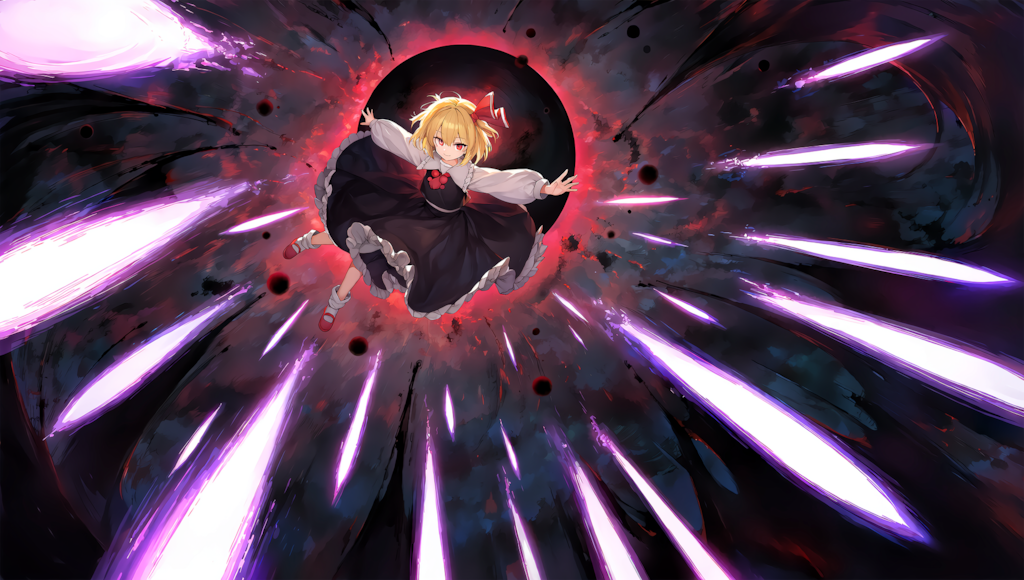 V5　東方　ルーミア　弾幕