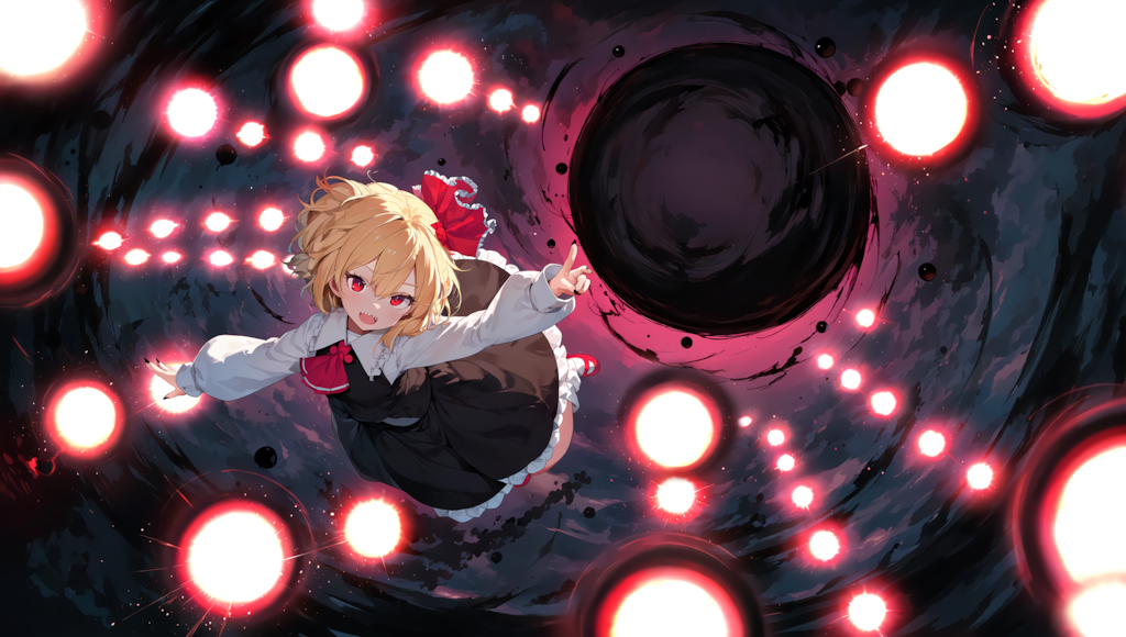 V5　東方　ルーミア　弾幕