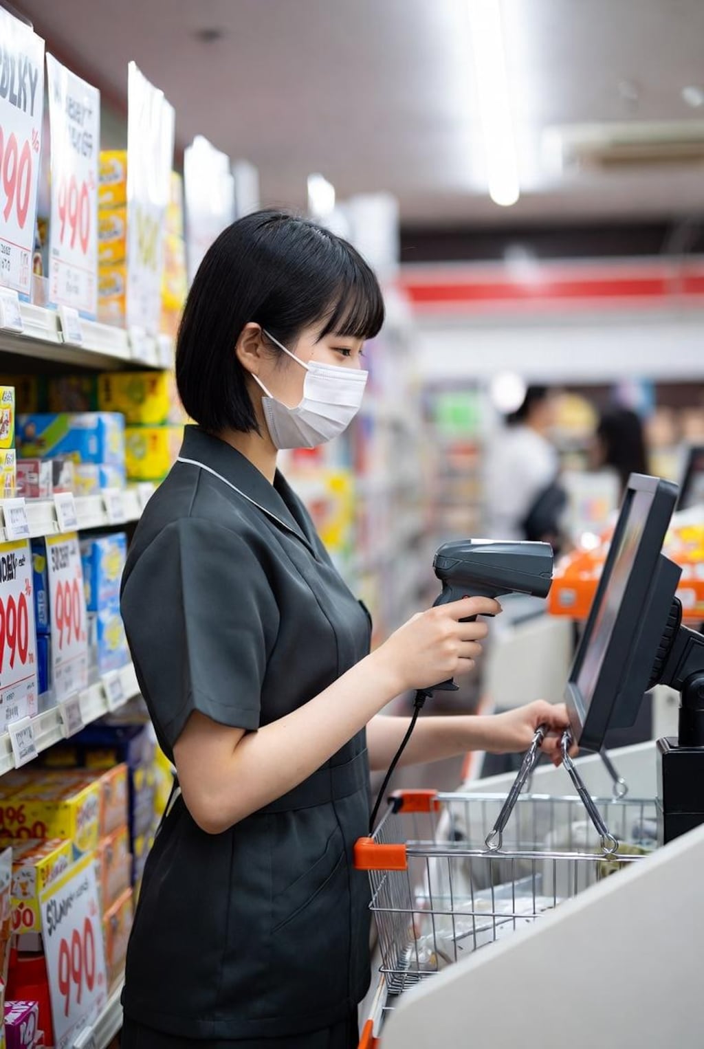 土日の店員さんの感じ