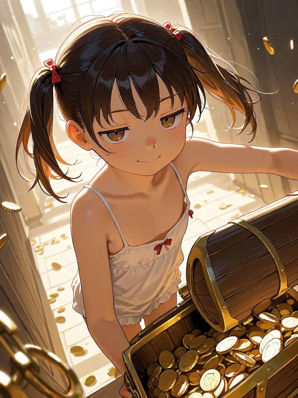 ジト目ちゃん、お宝発見