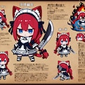 ダークゴシックネコミミコロポックル赤髪お兄ちゃんズくん 2枚目